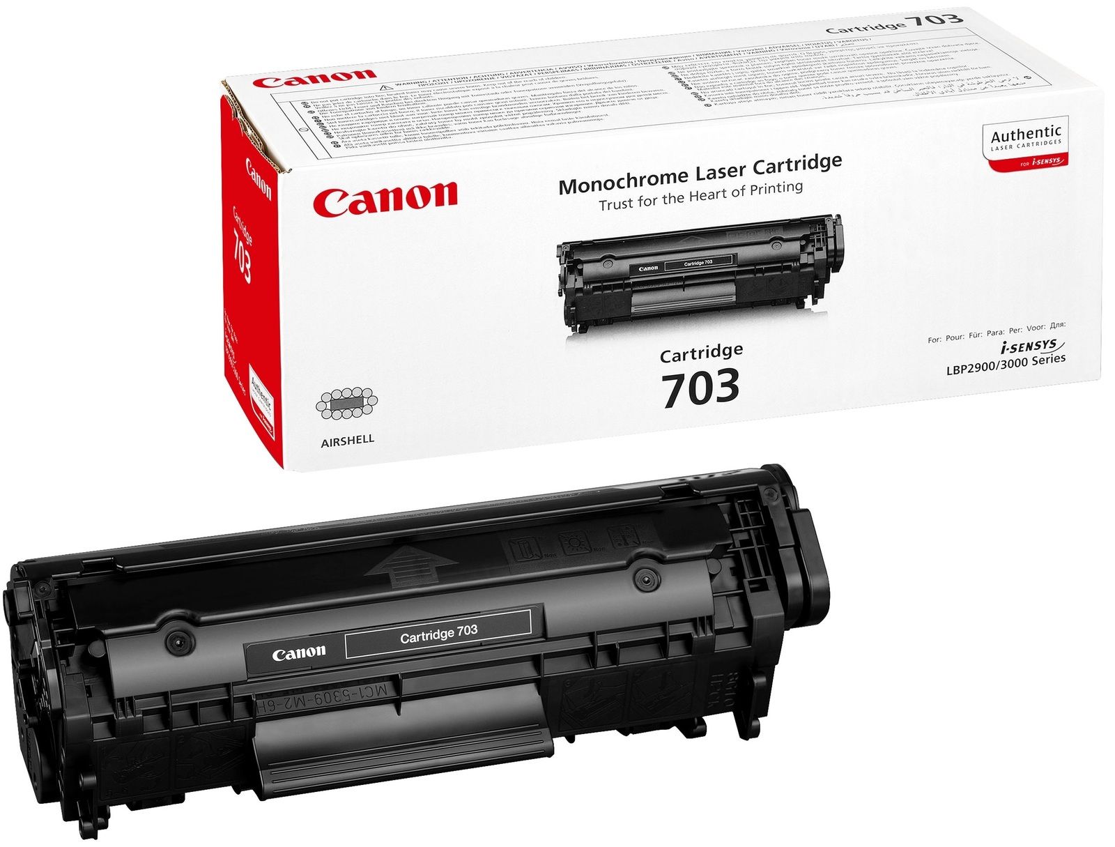 Canon 703 Black Toner Cartridge